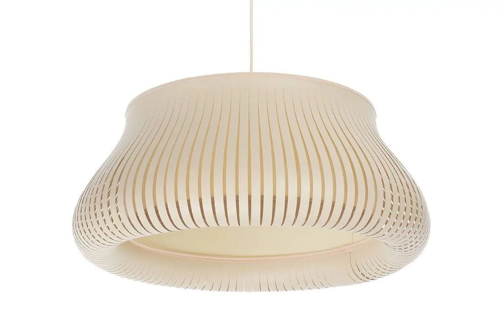 Suspension ajourée ronde beige, tailles S ou M