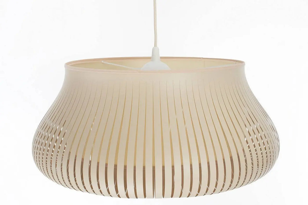 Suspension ajourée ronde beige, tailles S ou M