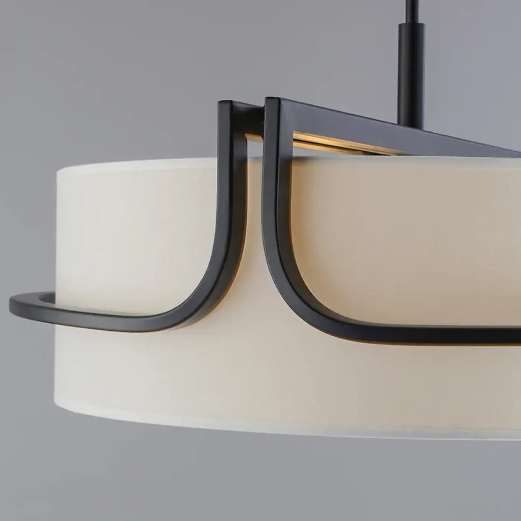 Suspension blanche contemporaine pour table de repas, tailles S et M