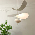 Suspension blanche contemporaine, tailles S ou M