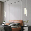 Suspension blanche nordique pour chambre, trois choix de lumière