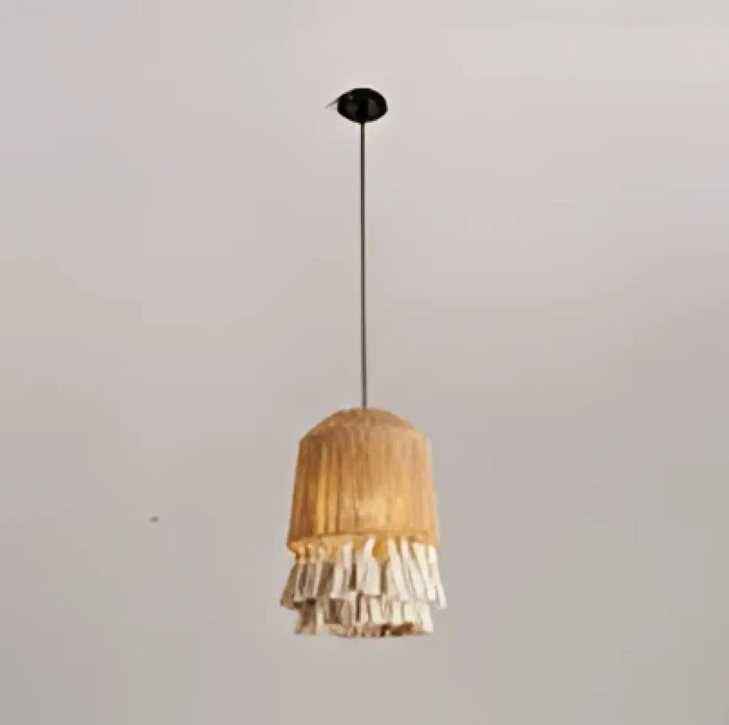 Suspension bohème en tissu à franges, tailles S ou M
