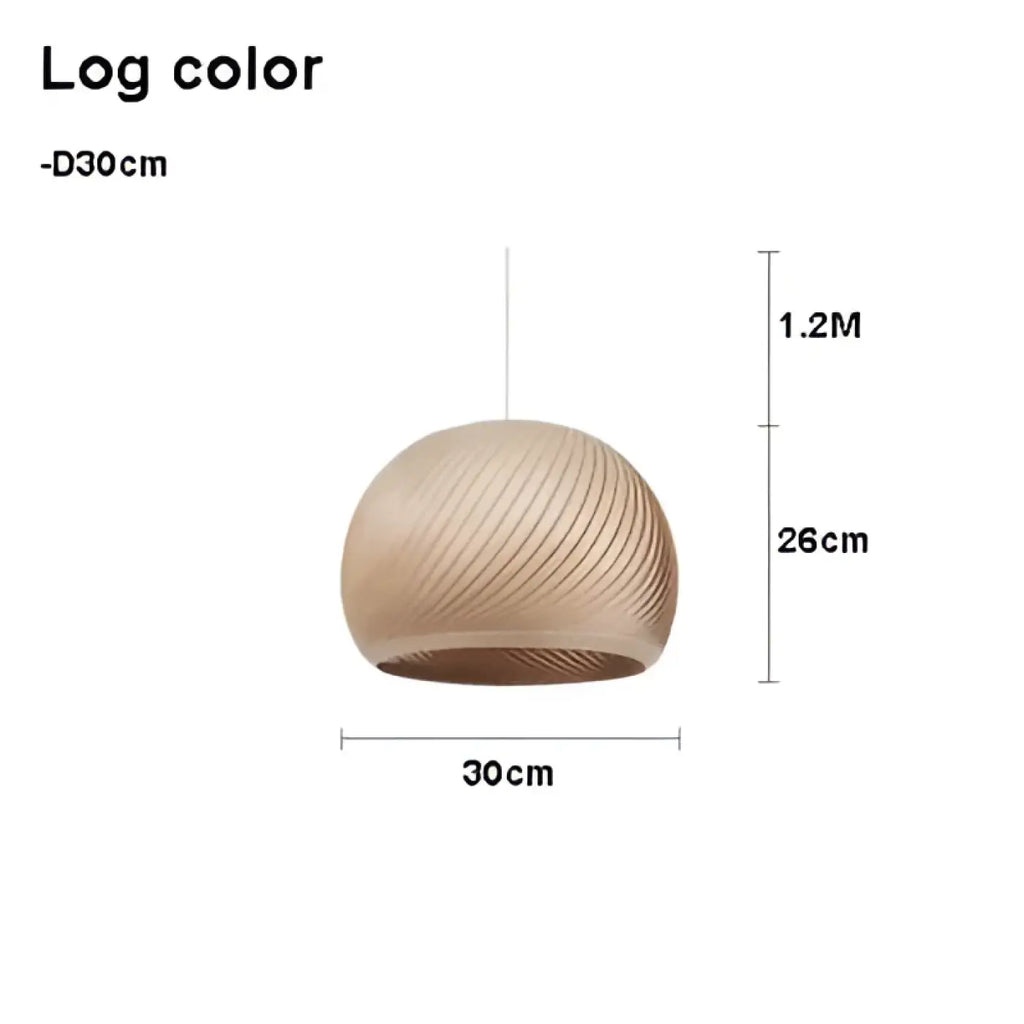 Suspension en bois clair ambiance cosy, trois modèles