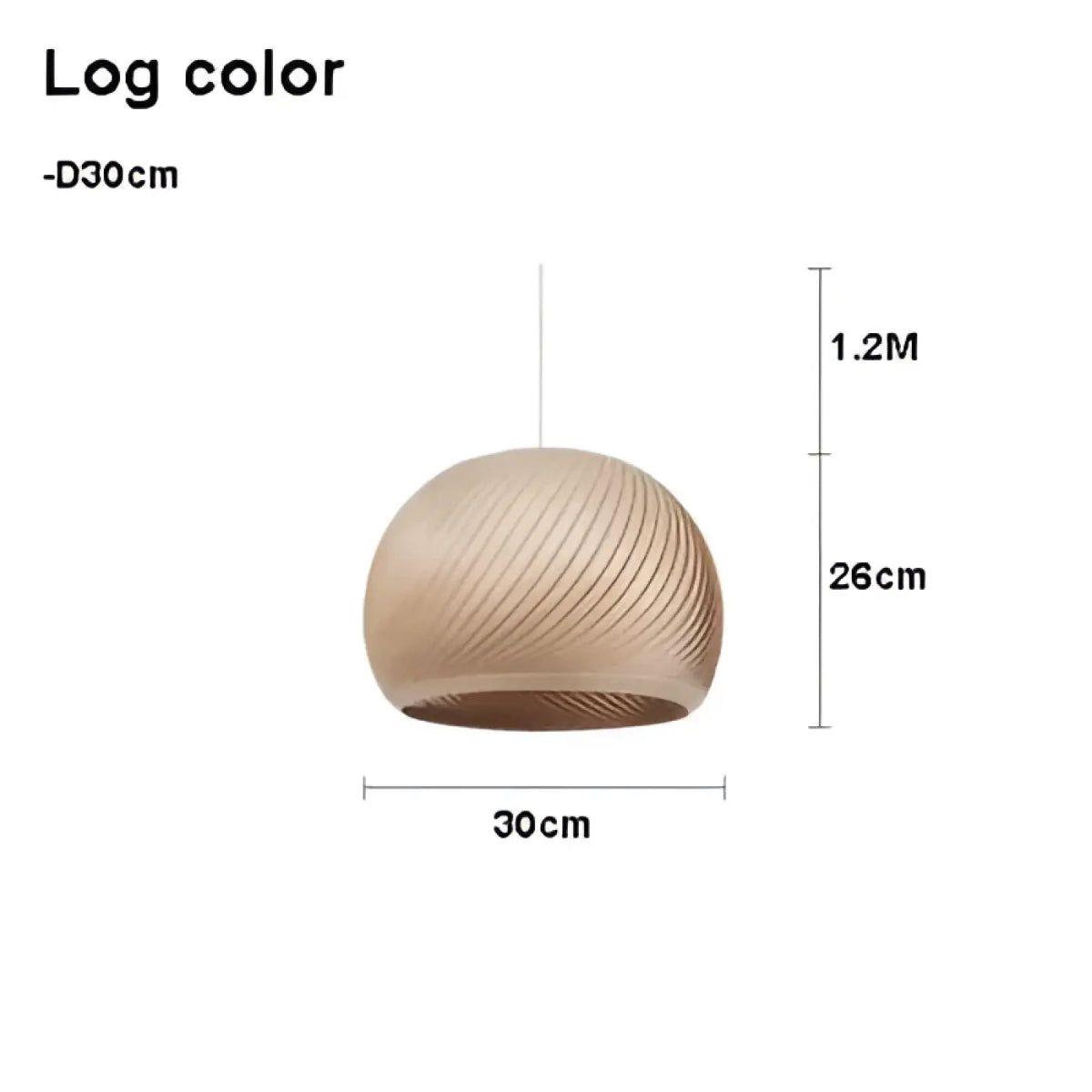Suspension en bois clair ambiance cosy, trois modèles