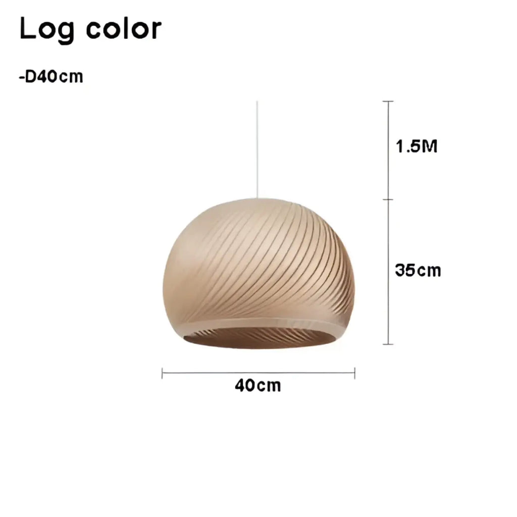 Suspension en bois clair ambiance cosy, trois modèles