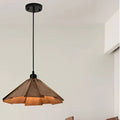 Suspension en noyer massif, marron ou beige, tailles S et M, marron