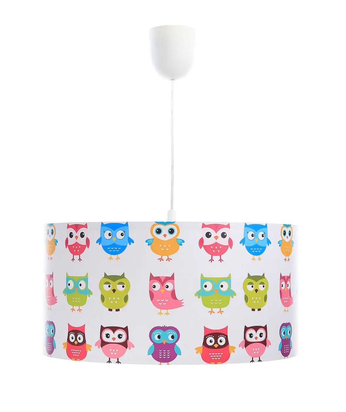 Suspension chambre d'enfant à motif chouettes, environ 40 cm