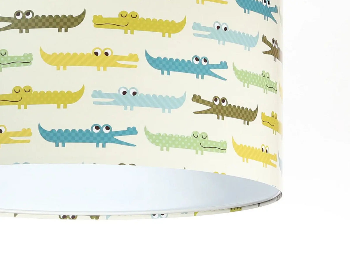 Suspension chambre d'enfant à motif crocodiles, 40 cm