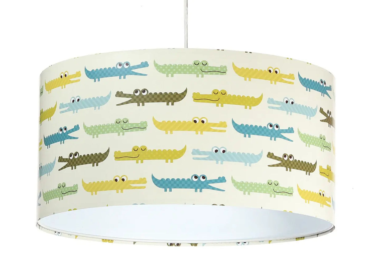 Suspension chambre d'enfant à motif crocodiles, 40 cm