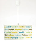 Suspension chambre d'enfant à motif crocodiles, 40 cm