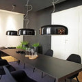 Suspension classique pour cuisine scandinave, noire ou blanche, noir