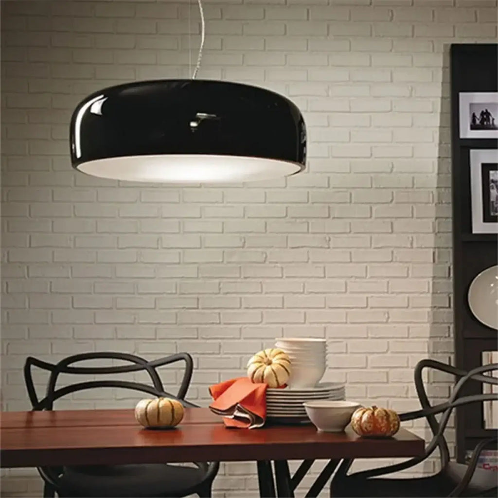 Suspension classique pour cuisine scandinave, noire ou blanche