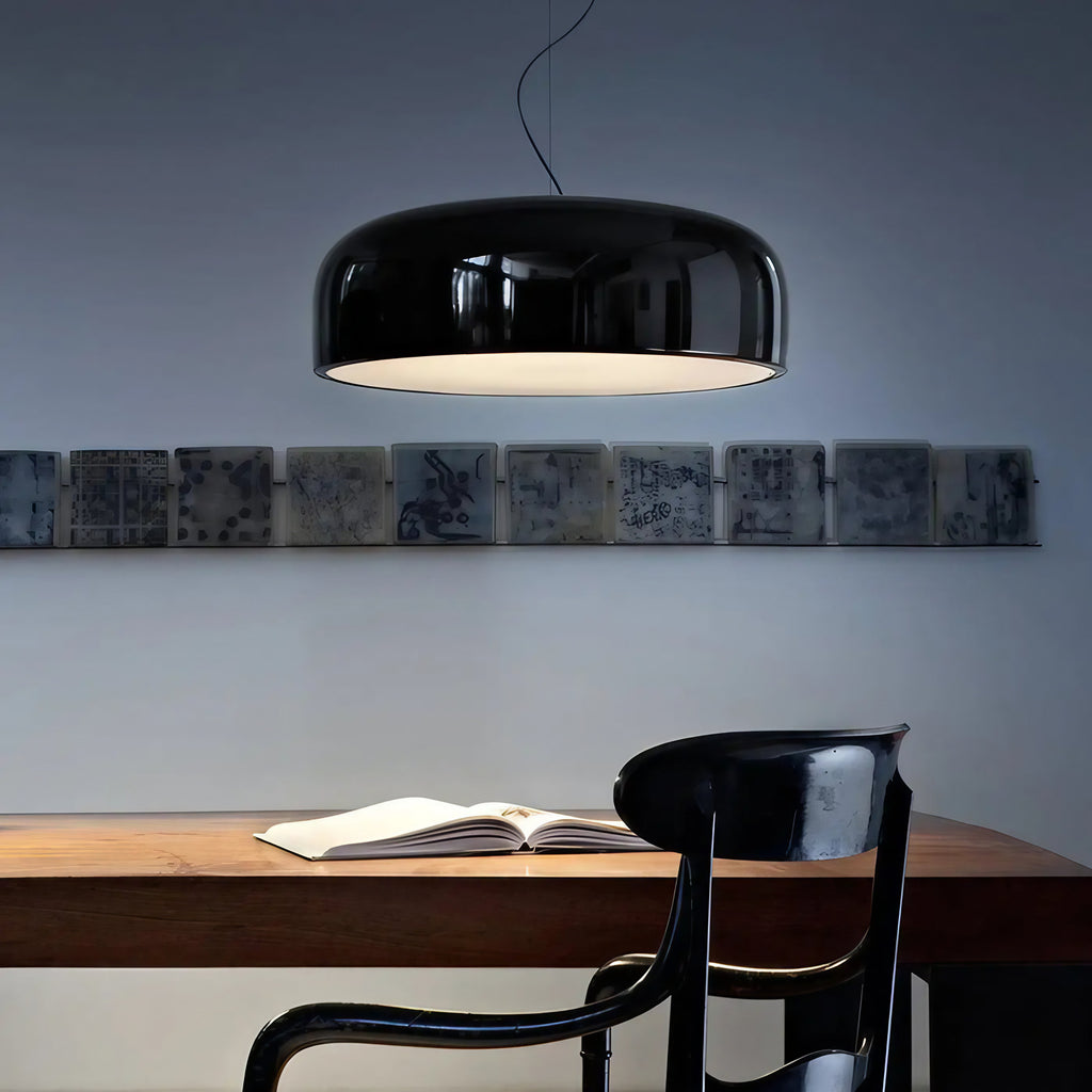 Suspension classique pour cuisine scandinave, noire ou blanche