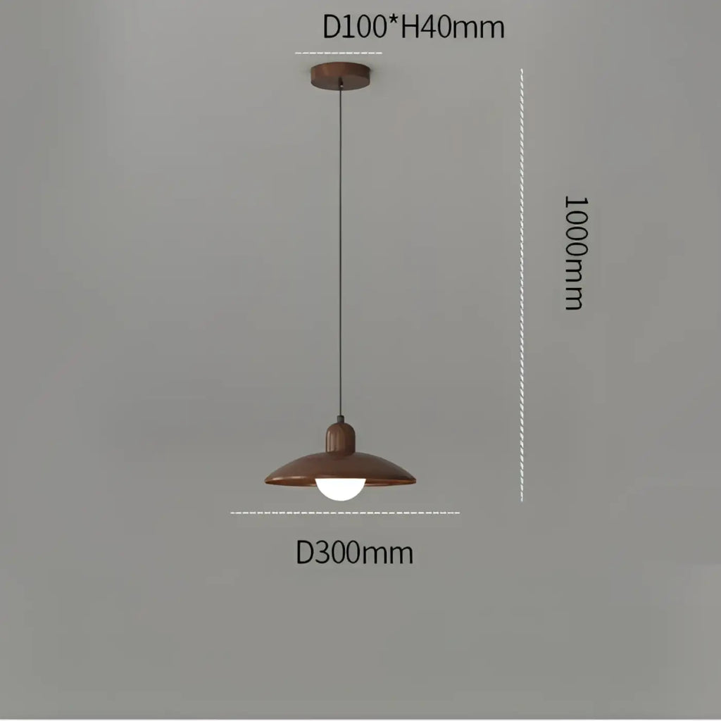 Suspension verre et métal, une à trois têtes, marron ou beige, marron