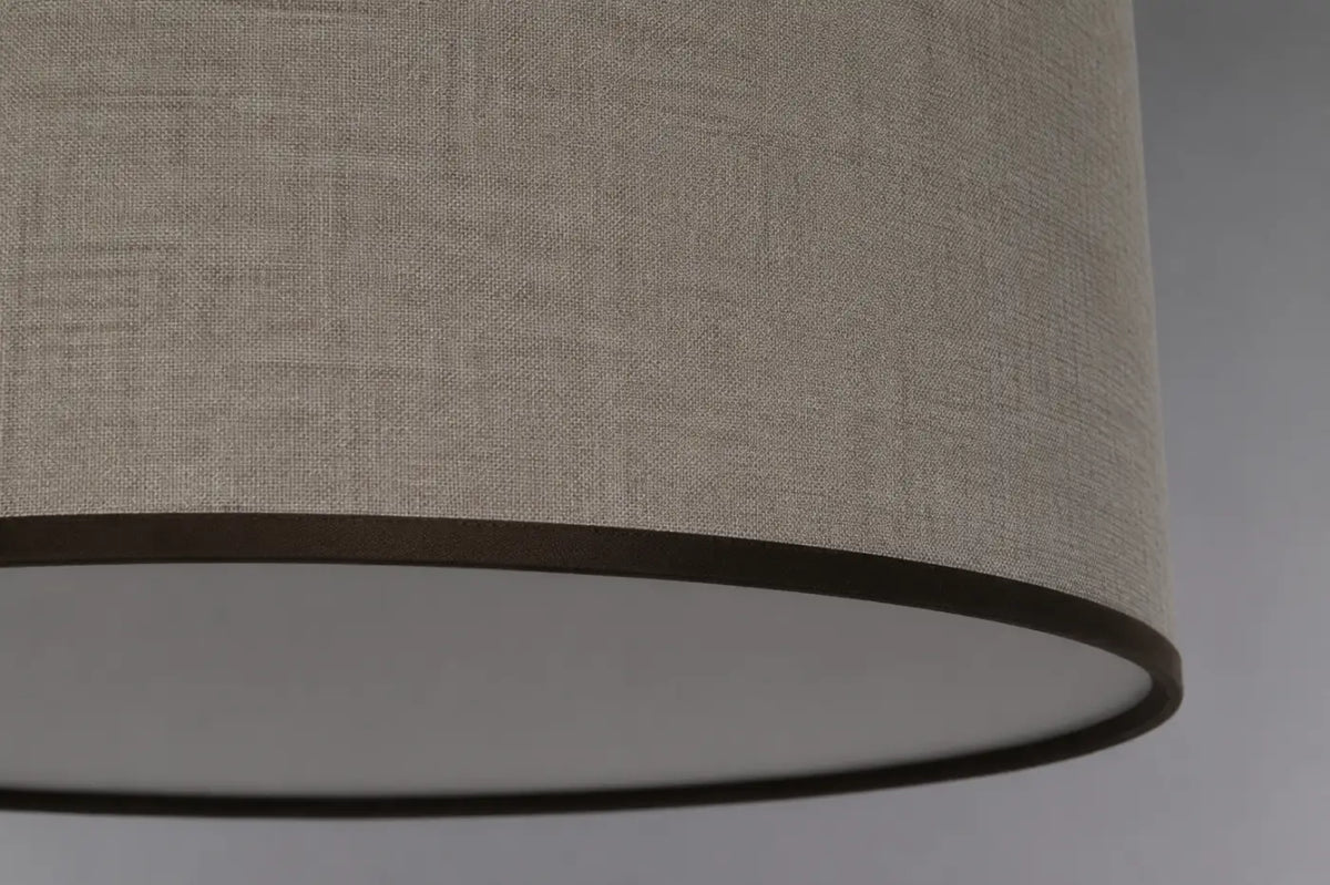 Suspension textile beige et écru, deux tailles S ou M