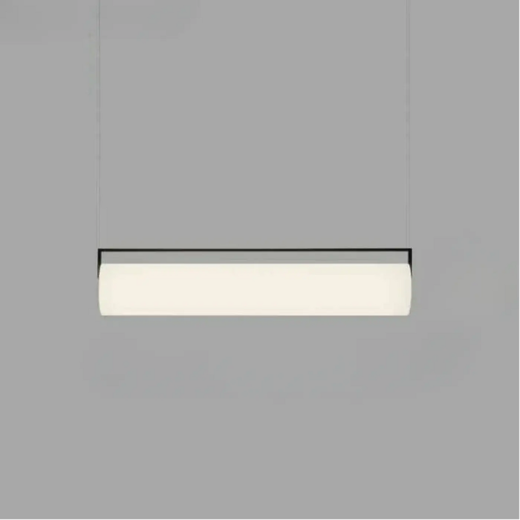 Suspension linéaire à cylindre lumineux horizontal, S ou M