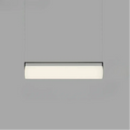 Suspension linéaire à cylindre lumineux horizontal, S ou M