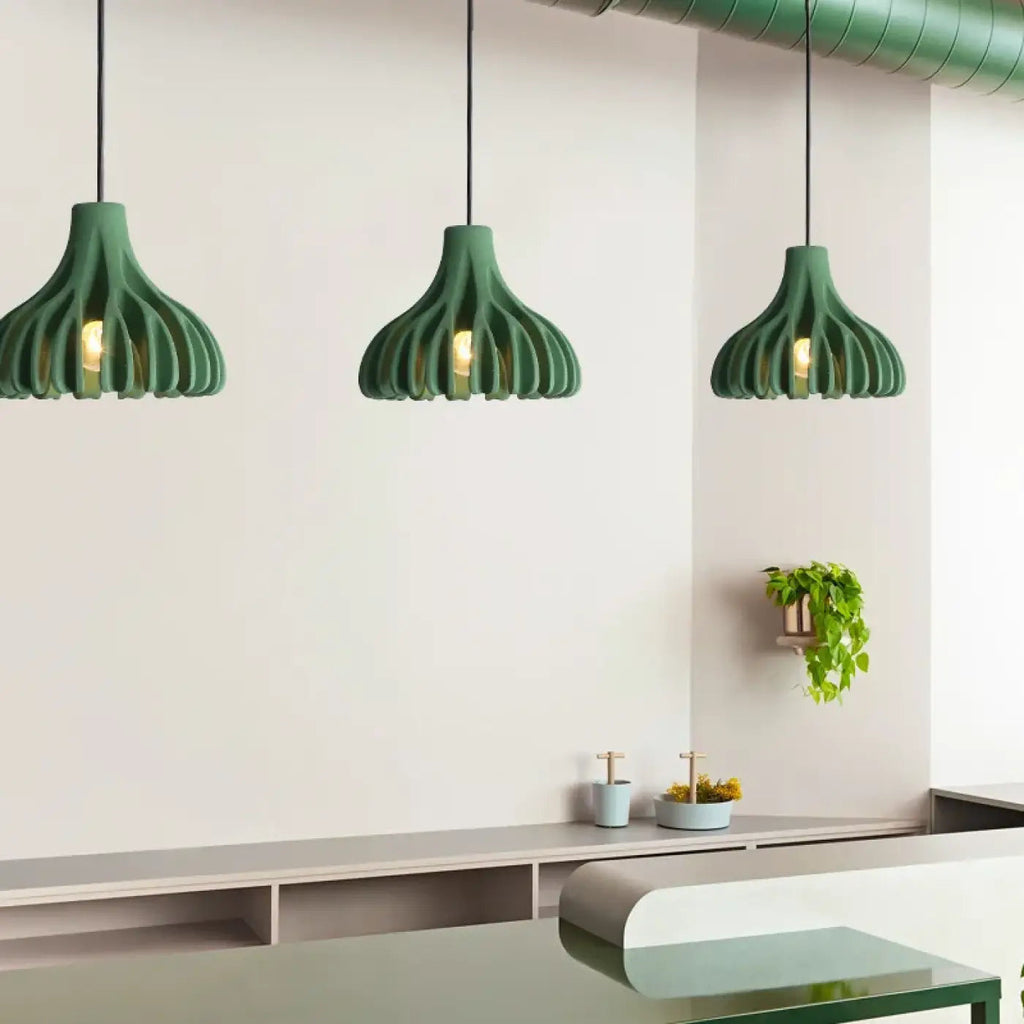 Suspension LED design moderne, cinq coloris