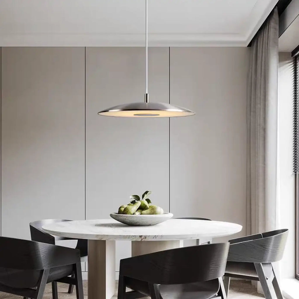 Suspension plate et ronde au style moderne, tailles S, M et L