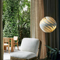 Suspension spirale blanche au design moderne, tailles S, M ou L