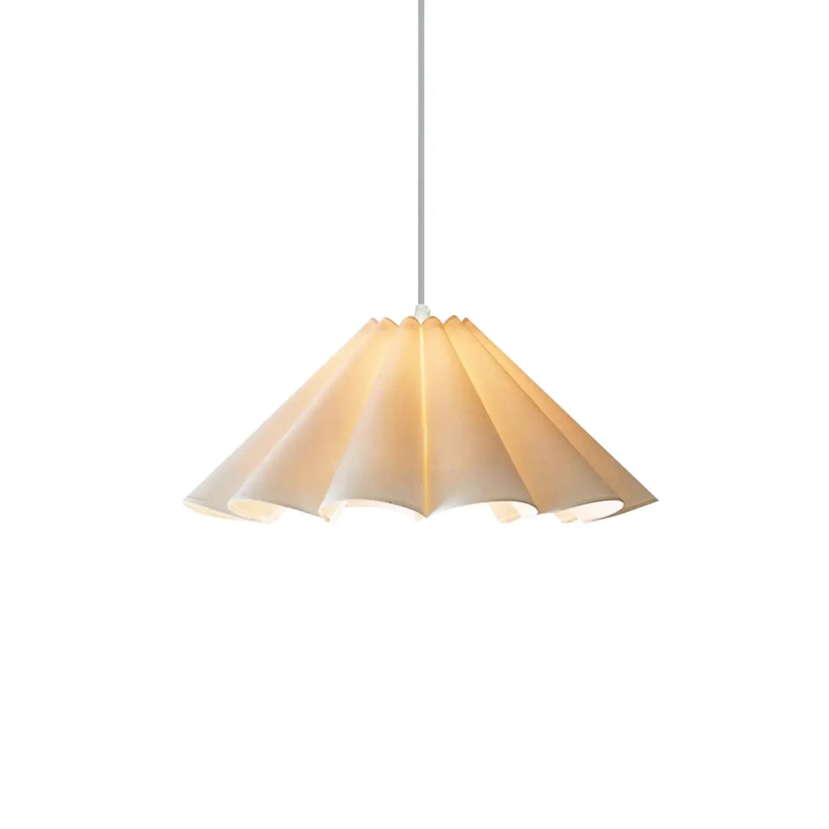 Suspension effet éventail contemporaine, trois tailles S, M, L