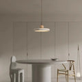 Suspension blanche aspect pierre ponce pour la cuisine