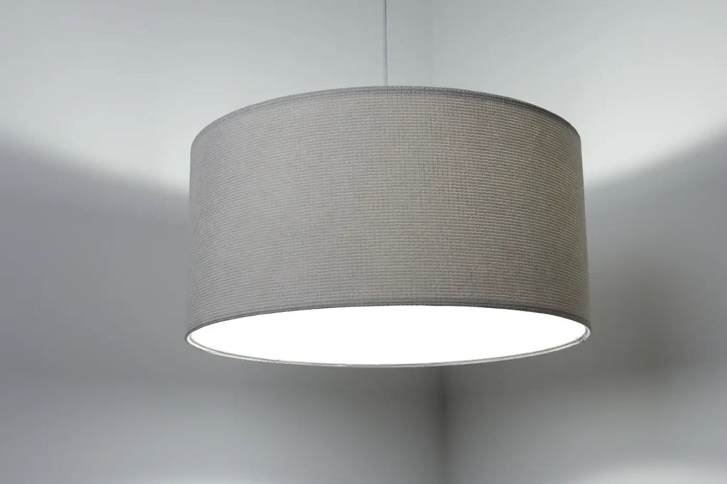 Suspension en tissu blanc crème, style moderne, tailles S à L