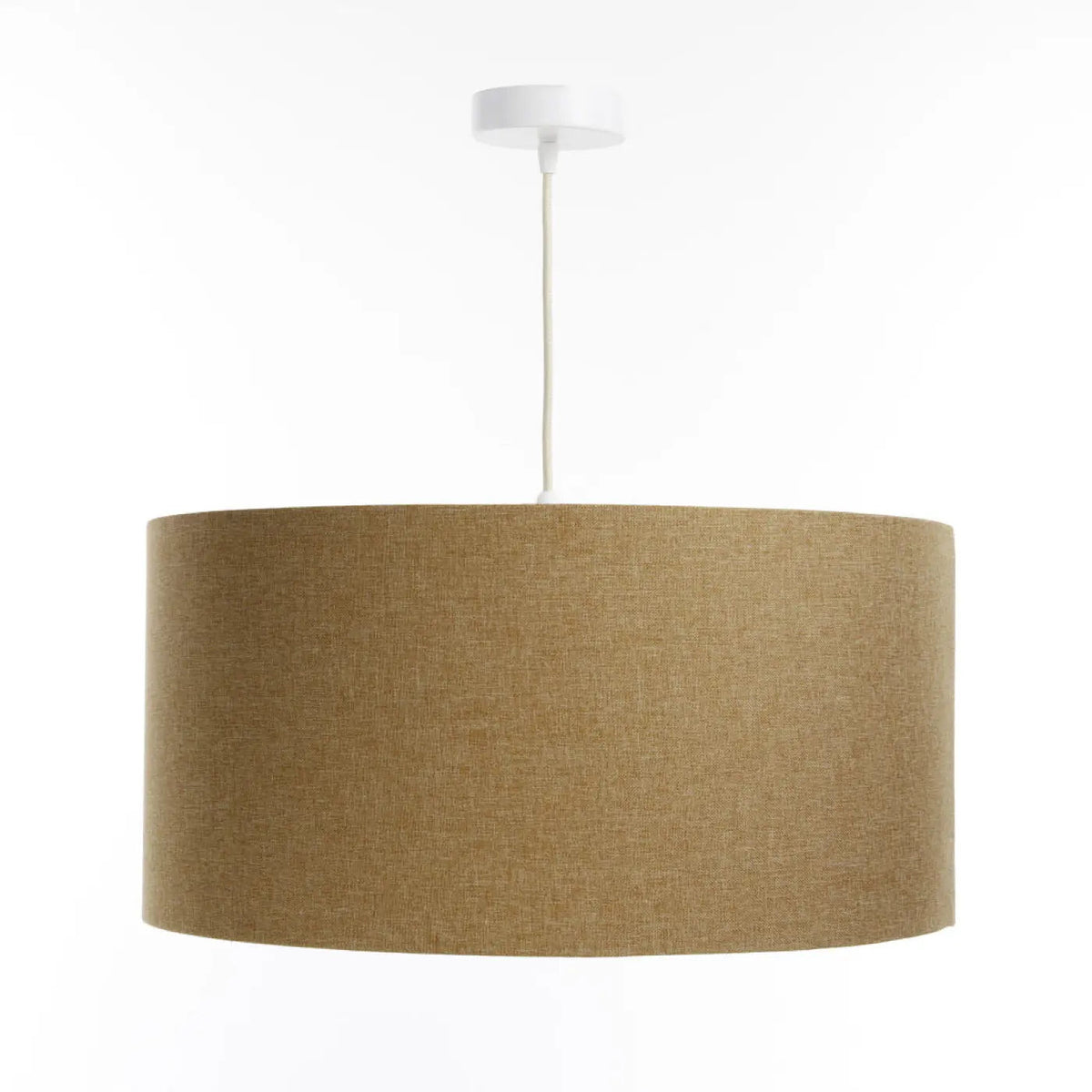 Suspension en tissu marron sable et écru, tailles S à XL