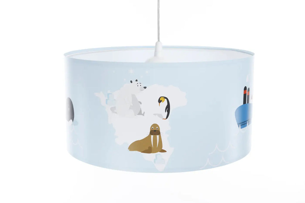 Suspension enfant animaux de l'Arctique, ours polaires et phoques