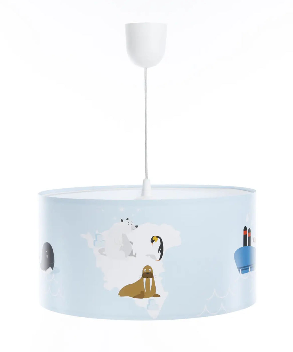 Suspension enfant animaux de l'Arctique, ours polaires et phoques