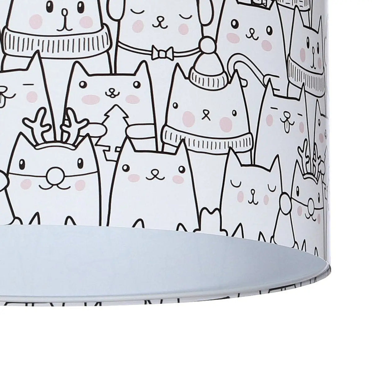 Suspension enfant à chats dessinés, trois tailles S, M et L