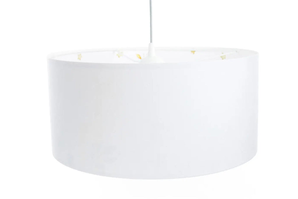 Suspension enfant blanche aux petits animaux, tailles S à XL