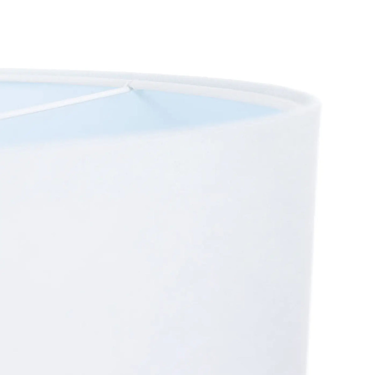 Suspension enfant en tissu blanc, motifs polaires bleu clair