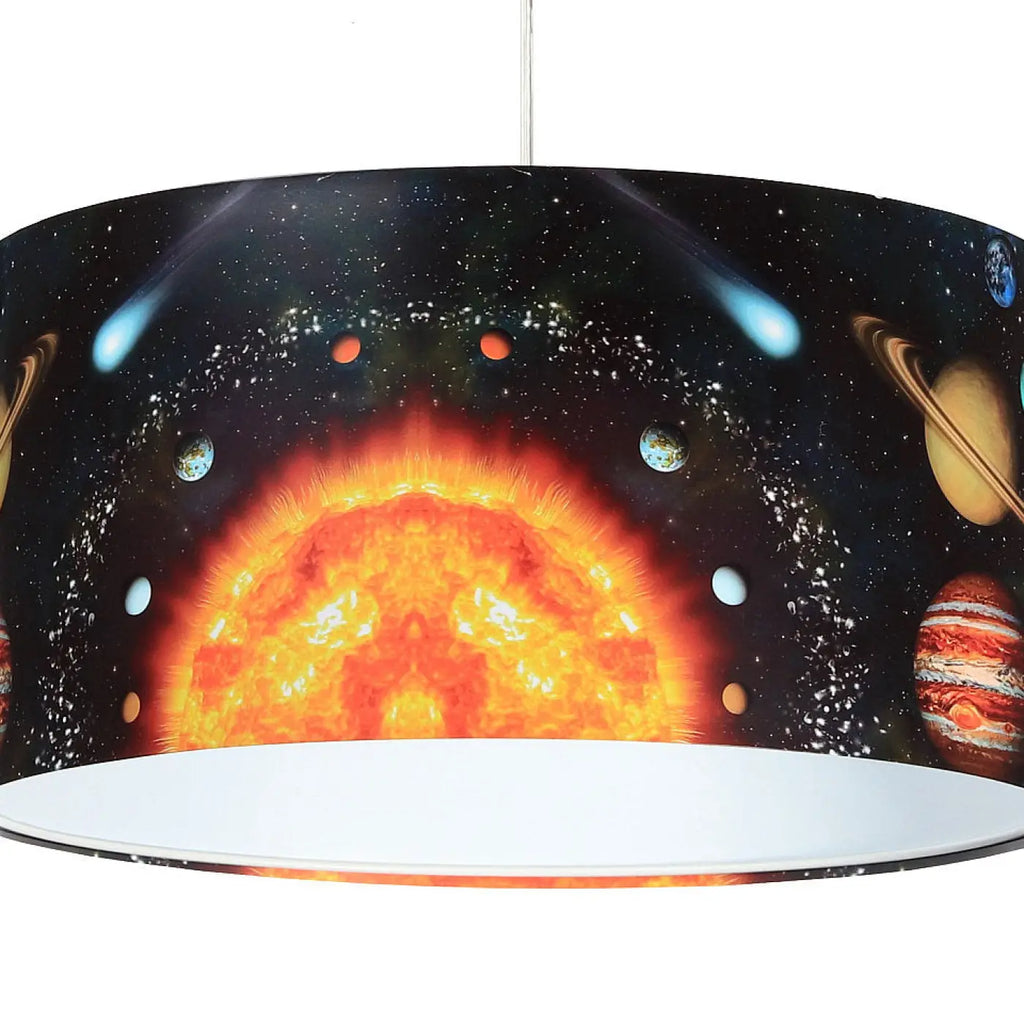 Suspension enfant galaxie, planètes et étoiles, tailles S, M, L