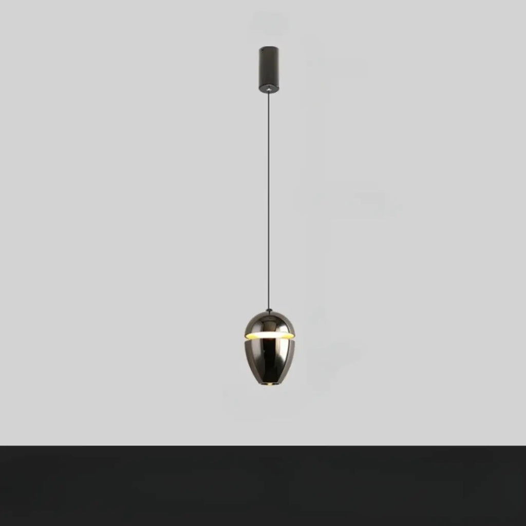 Suspension capsule moderne, cinq coloris