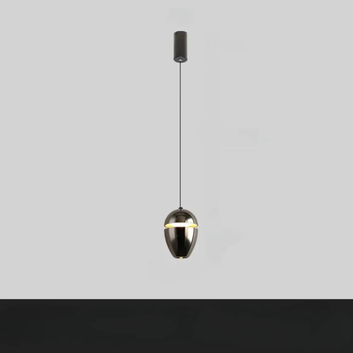Suspension capsule moderne, cinq coloris