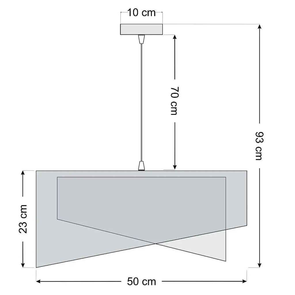 Suspension velours graphite arrondie, intérieur doré, S ou M