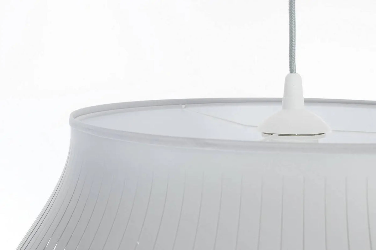 Suspension ajourée gris clair, forme arrondie, tailles S ou M