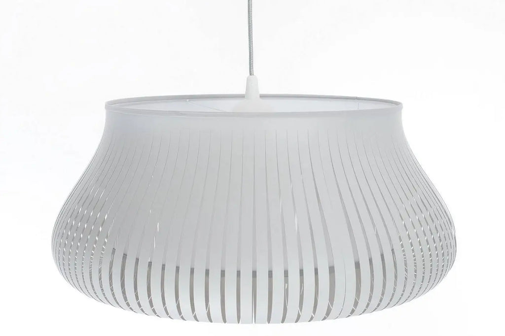 Suspension ajourée gris clair, forme arrondie, tailles S ou M