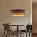 Suspension LED en bois pour la salle à manger, tailles S et M