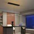 Suspension LED linéaire moderne pour table ou îlot