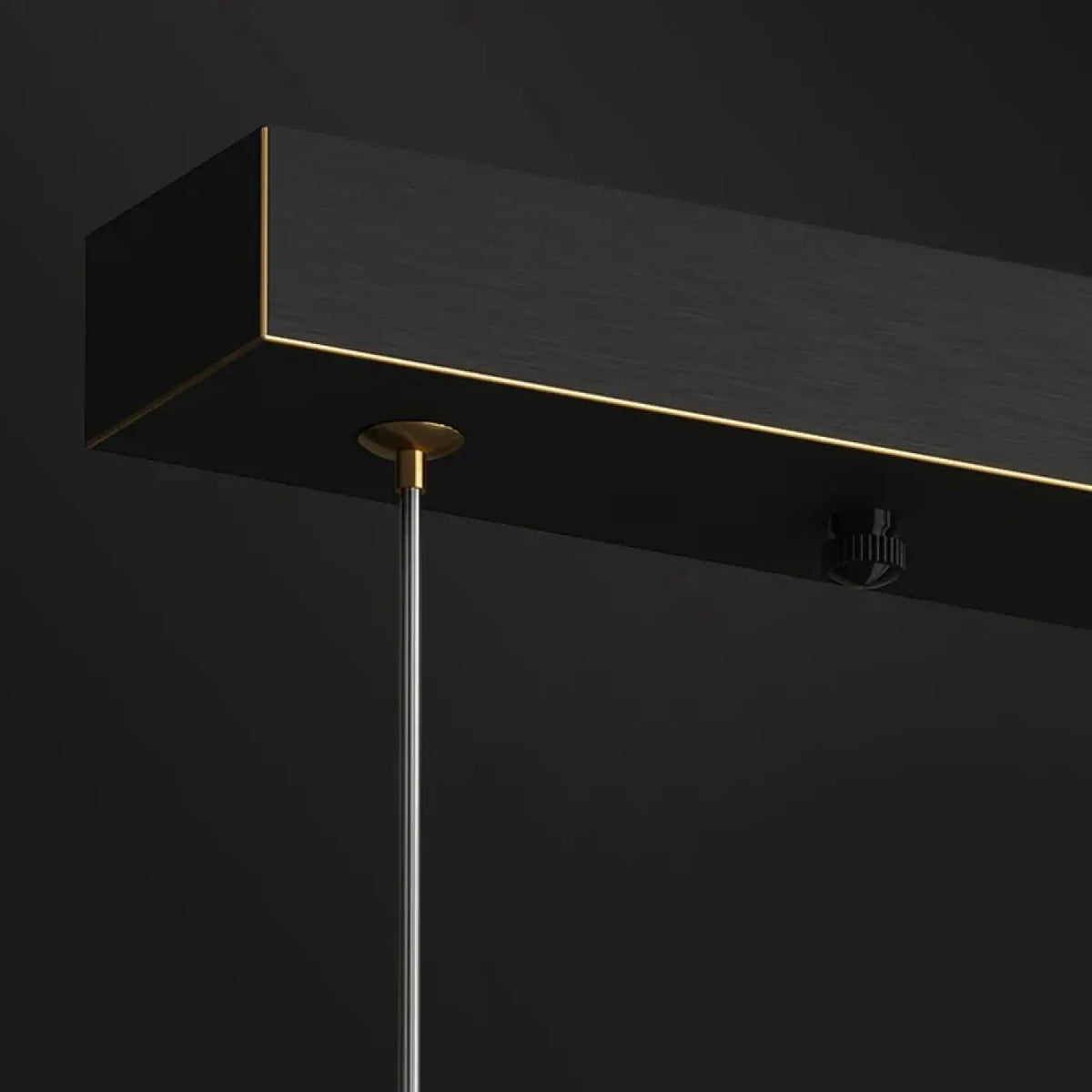 Suspension linéaire en verre translucide, tailles S ou M