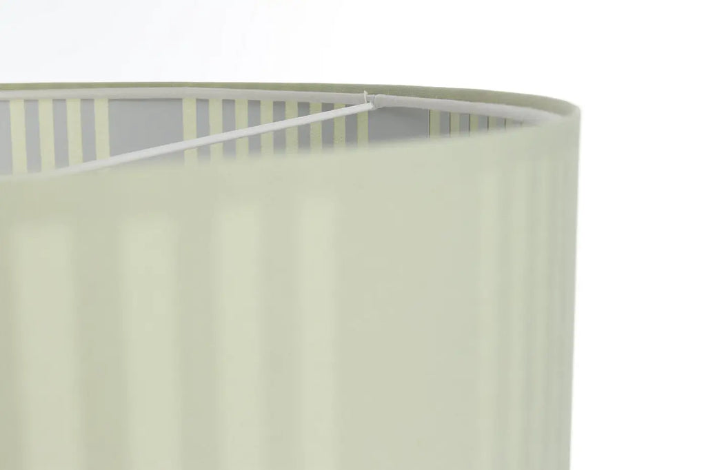 Suspension en tissu menthe et gris, trois tailles S, M et L
