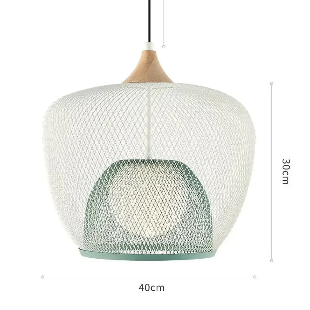 Suspension en métal au style moderne, deux modèles A ou B