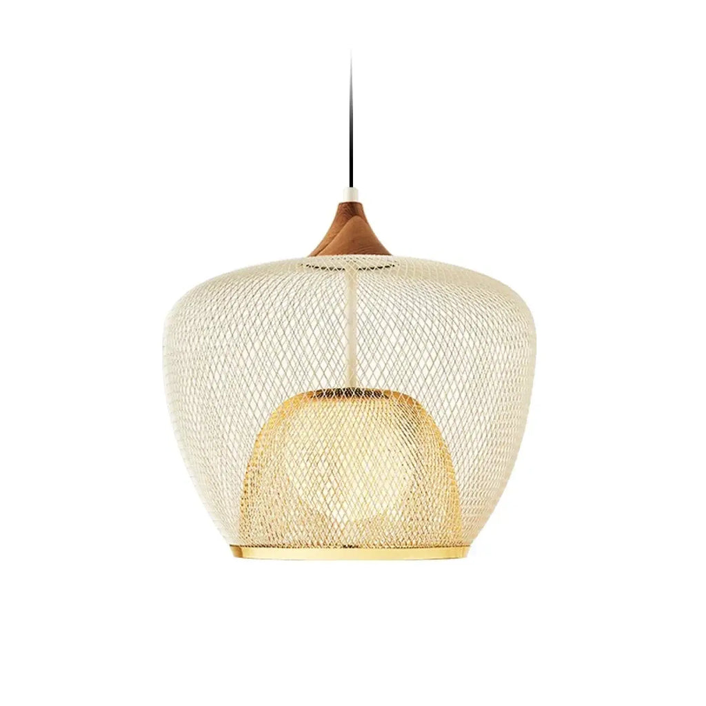 Suspension en métal au style moderne, deux modèles A ou B