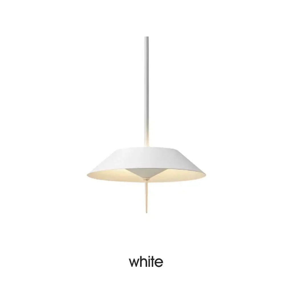 Suspension moderne en métal, blanc, noir ou doré, blanc