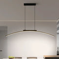 Suspension épurée pour cuisine moderne, lumière au choix