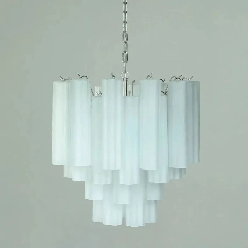 Suspension abat-jour en verre, huit couleurs, cinq tailles