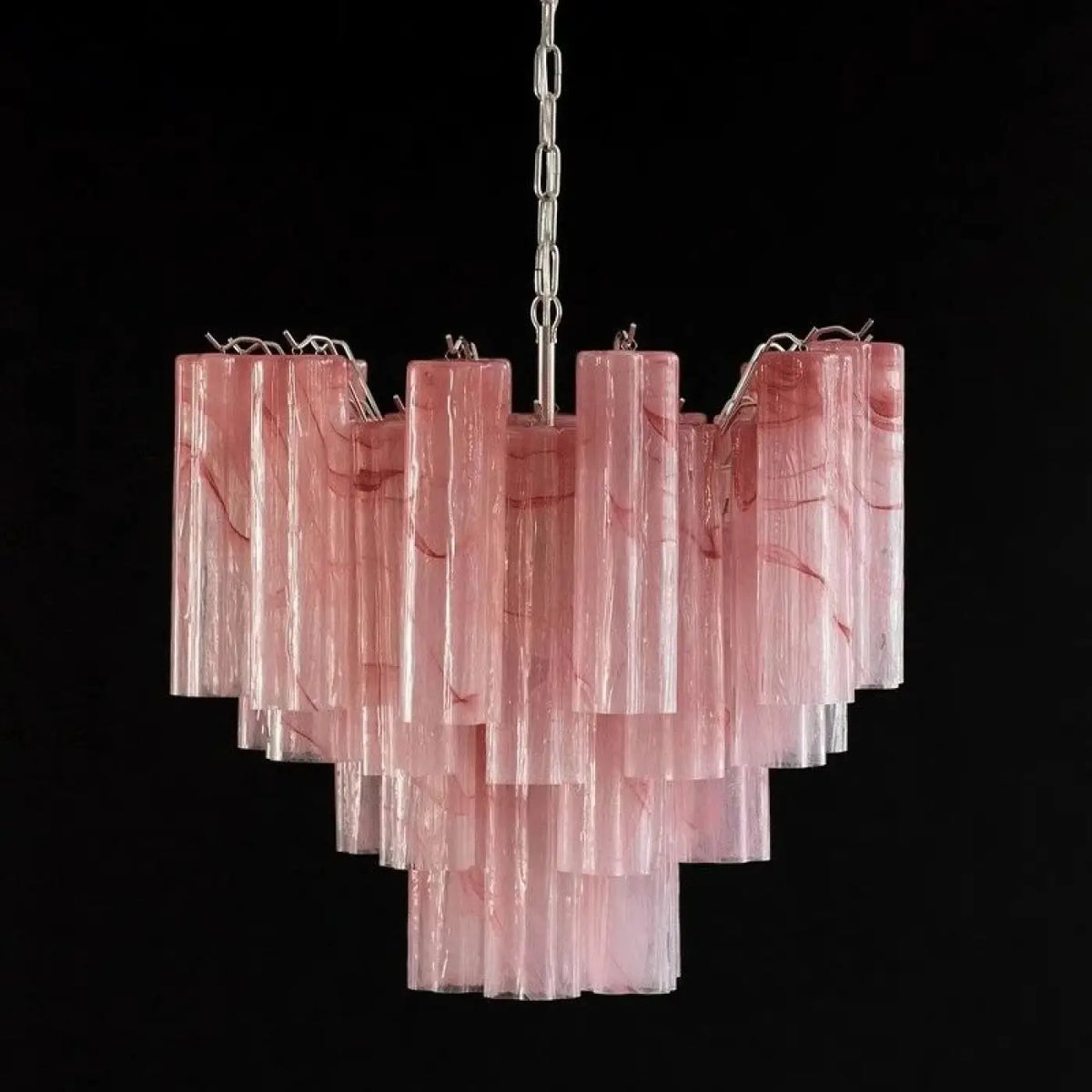 Suspension abat-jour en verre, huit couleurs, cinq tailles