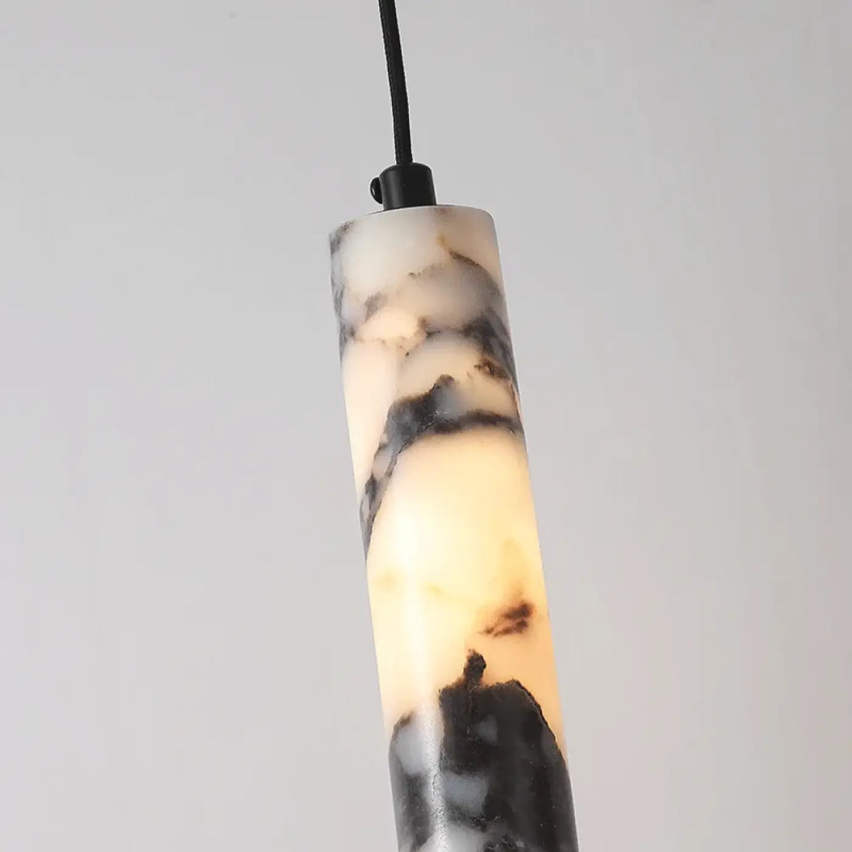 Suspension LED en marbre, lumière chaude, neutre, froide ou réglable